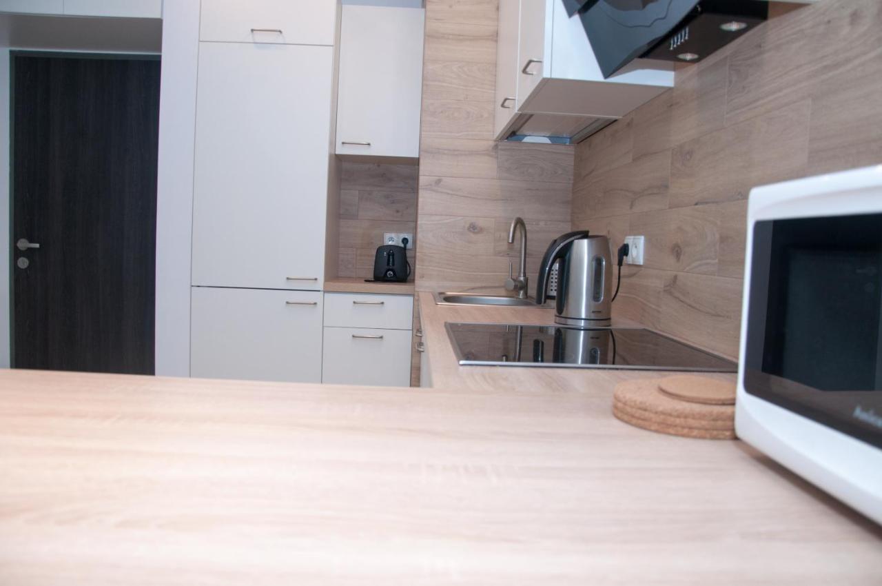 Apartament Obrzezna 3 Deluxe Warschau Buitenkant foto