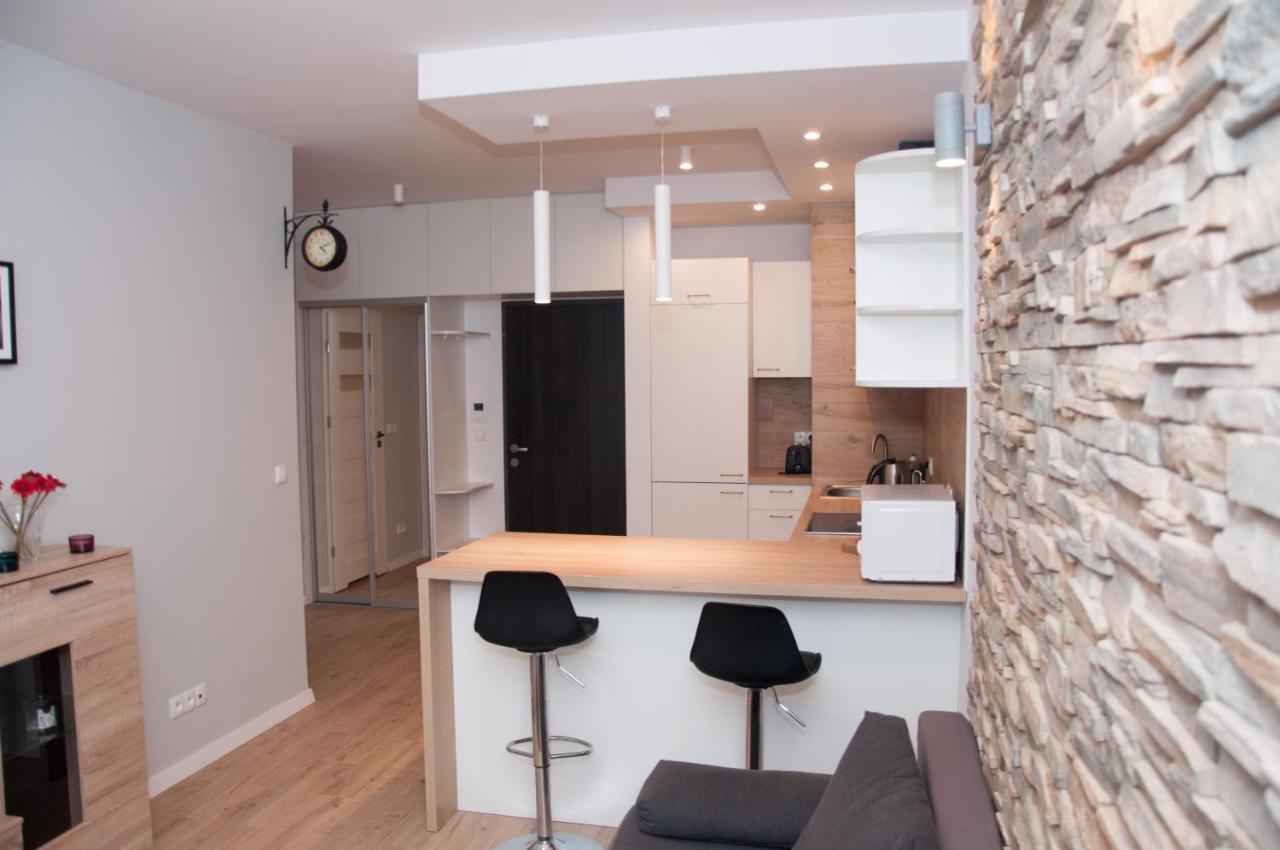 Apartament Obrzezna 3 Deluxe Warschau Buitenkant foto