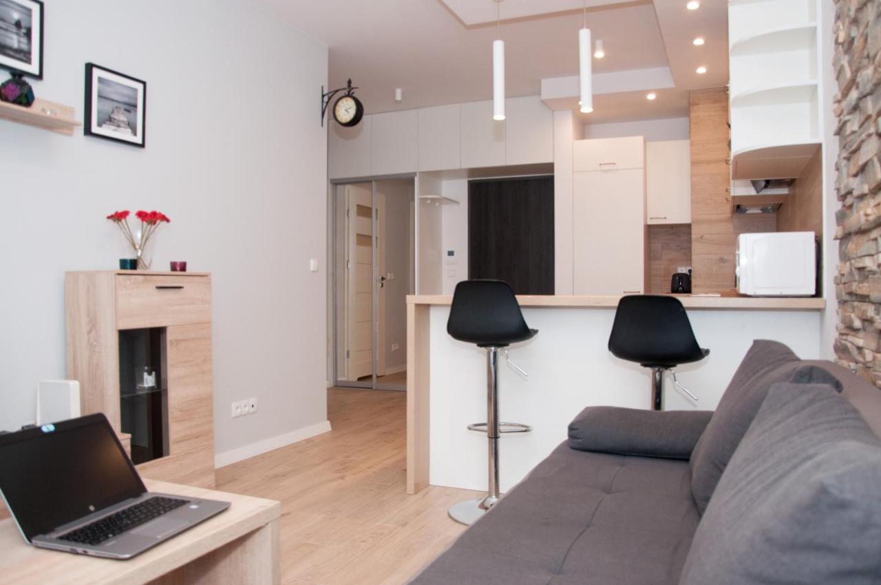 Apartament Obrzezna 3 Deluxe Warschau Buitenkant foto